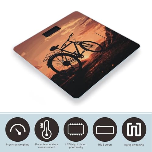Báscula Digital para Baño Precisa con Pantalla Grande miniatura 3