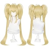 Anime Wig Shugo Chara!Cosplay Utau Hoshina Wig,2 Ponytails Long Blonde Wig,Costume Halloween Wig,For Halloween,Costume Party,Anime Show,Cosplay Event,Concerts Coser Wig