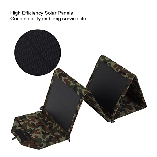 50W Portable Foldable Solar Panel Charger Kit 2 Usb Ports Camo Color Monocrystalline Silicon Solar Panel For Camping Hiking Outdoor #TOP3