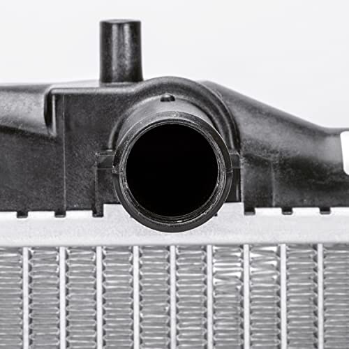 Tyc 2273 Compatible With Honda Civic 1-Row Plastic Aluminum Replacement Radiator , Black #TOP2