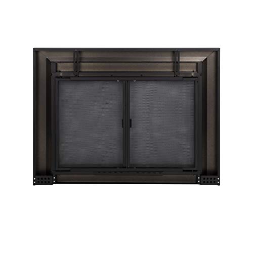 Pleasant Hearth Carlisle Fireplace Glass Door, Small (CL-3000) by Pleasant Hearth - Image 6