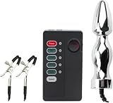 Elettrostimolatore Plug Anale, Elettrostimolazione Morsetti per capezzoli