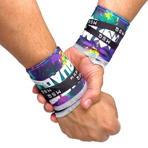 Image of Wrist Wraps for Calisthenics & Weightlifting - Heavy Duty Wrist Support & Stability (Vandal Print)