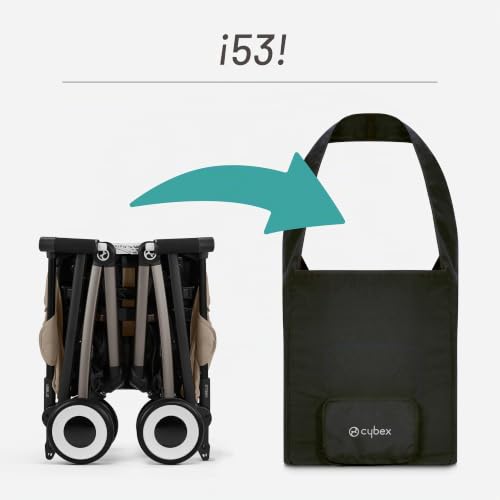 Miniatura 3 de Cybex Bolsa De Viaje Para Silla De Paseo Libelle, Impermeable, Permite Guardar La Silla De Paseo Ahorrando Espacio, Práctica Correa De Transporte, Negro