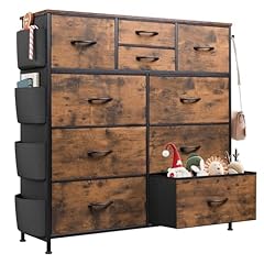 Rustic Brown Wood Grain Print