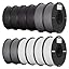 Pla-4*black+4*white+4*grey