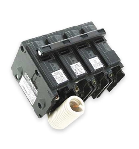 Siemens Q310000S07 240-Volt type MP-T 100-Amp Circuit Breaker with 24V Shunt Trip Three pole