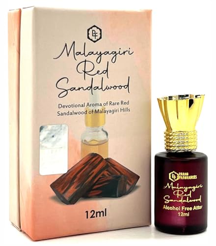 Image of Parag Fragrances Natural & Long Lasting Attar 12ml (Maliyagiri Red Sandal)