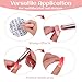 4Pcs Silicone Nail Tools Nail Art Brushes Soft Silicone Stamping Manicure Tool Reusable Nails Powder Applicator Brush Soft Head Stamper Pen for Ombre Chrome French Gradient Painting Lipstick Concealer