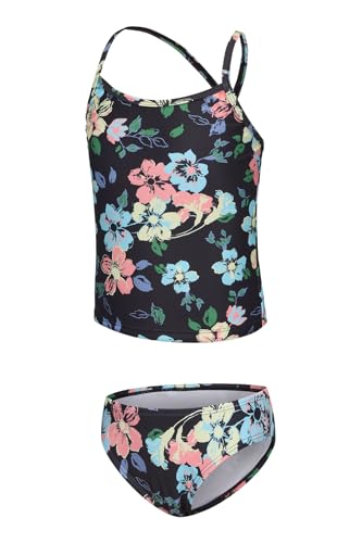 Image of Girls Two Piece Tankini Swimsuits Rainbow Striped Bathing Suit Swim Suit