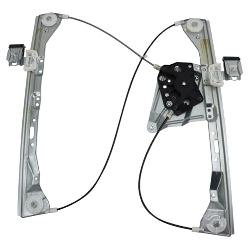 Image of TRQ Rear Right Power Window Regulator & Motor Assembly Passenger Side Compatible with 2002-2007 Buick Rendezvous 2001-2005 Pontiac Aztek