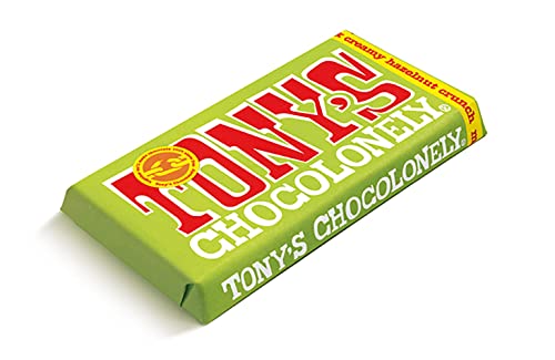TONY'S CHOCOLONELY MILK CREAMY HAZELNUT CRUNCH 180G