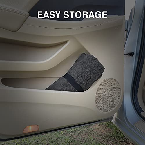 Leader Accessories Grey Waterproof Towel Auto Car Seat Cover Protector Machine Washable - Fit Yoga Running Crossfit Athletes Beach Swimming Outdoor Sports #TOP5