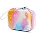 Produktbild MoKo Kinder Kamera Tasche Kompatibel mit Seckton/Goopow/CIMELR/Ourlife/OZMI/GKTZ/Dylanto/PROGRACE/Rindol/Dwfit/hyleton Digitale & Video Kamera, Stoßfeste PU Fototasche Schutzhülle, Rosa Sternenhimmel