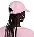 Nike Unisex Heritage Futura Unstructured Hat – Pastel Adjustable Cotton Cap (Elemental Pink | White, Medium | Large)