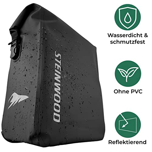 Steinwood Fahrradtasche für Gepäckträger Robuste und praktische Lösung