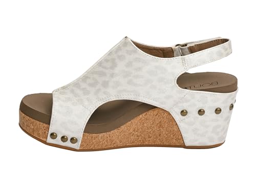 Image of Corkys Footwear Womens Carley Wedges, Featuring Corkys EVA Foam Cushioned Insoles, A 2.5 Inch Heel, Lightweight For All Day Wear, And Hook And Loop Closure