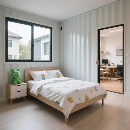 Customized Tiny Houses to Live in for Adults, Container Prefabricated Expandable House Tiny Homes for Sale Modular Mobile Home Villas with Bedroom, Kitchen, Bathroom, Suitable for Office and Living - Image 6