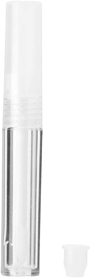 50 pcs 1.3ml Lipstick Tube, Mini Empty Lip Gloss Tubes Bottles Cosmetic Lipstick Containers Transparent for Beginners Diy : Beauty & Personal Care