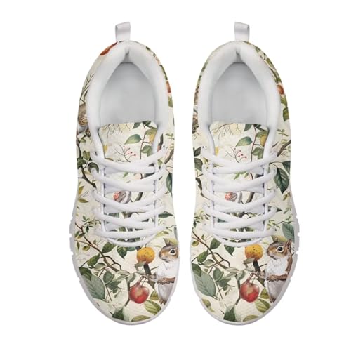 Modysero Breathable Mesh Lace Up Sports Shoes for Women Tennis Shoes Casual Lightweight Outdoor Walking Running Sneaker for Ladies2