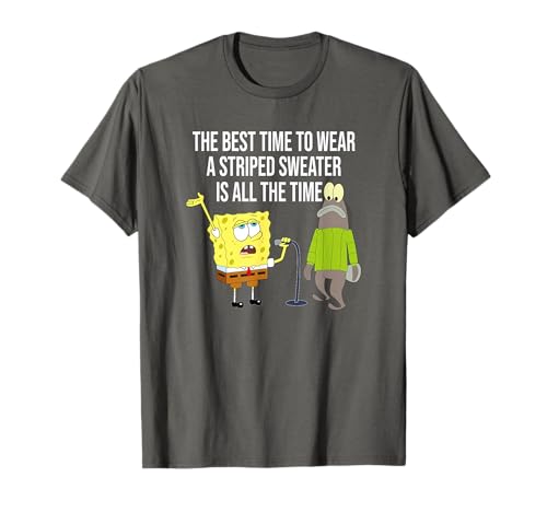 The Best Time to Wear a Striped Sweater T-Shirt