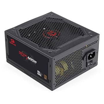 Fonte ATX Gamer Redragon RGPS 600W 80 Plus Bronze PFC Ativo Sem Cabo de Força - GC-PS002