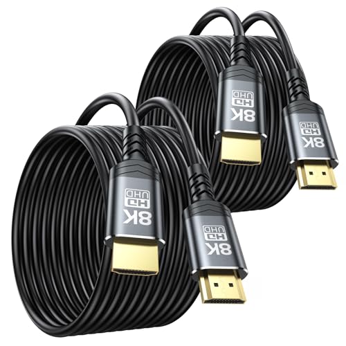 Cable blindado HDMI de alta velocidad para empotrar en la pared del salón y conectar Roku TV