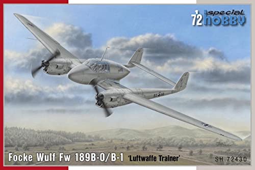 Special Hobby 1:72 - Focke Wulf Fw 189B-0/B-1, Unpainted
