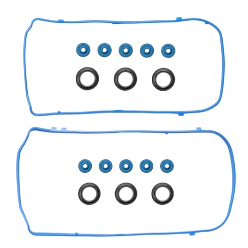 Image of Valve Cover Gasket Set Compatible with Honda Acura Vehicle 2008-2017 Accord Odyssey Crosstour Pilot Ridgeline 3.5L MDX RDX RL TL TSX ZDX 3.5L 3.7L, Replace#VS50773R