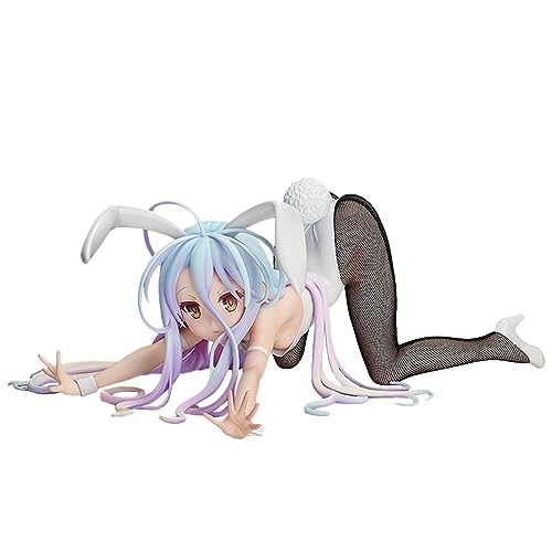Zhongkaihua – Figurine anime No Game No Life Shiro, figurines d'action, statue de la fille lapin...