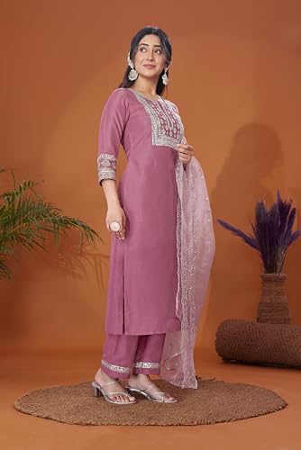 Image of Sanisa Women's Cotton Blend Kurta Set