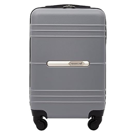 Travelers Club Charcoal Carry-On Spinner