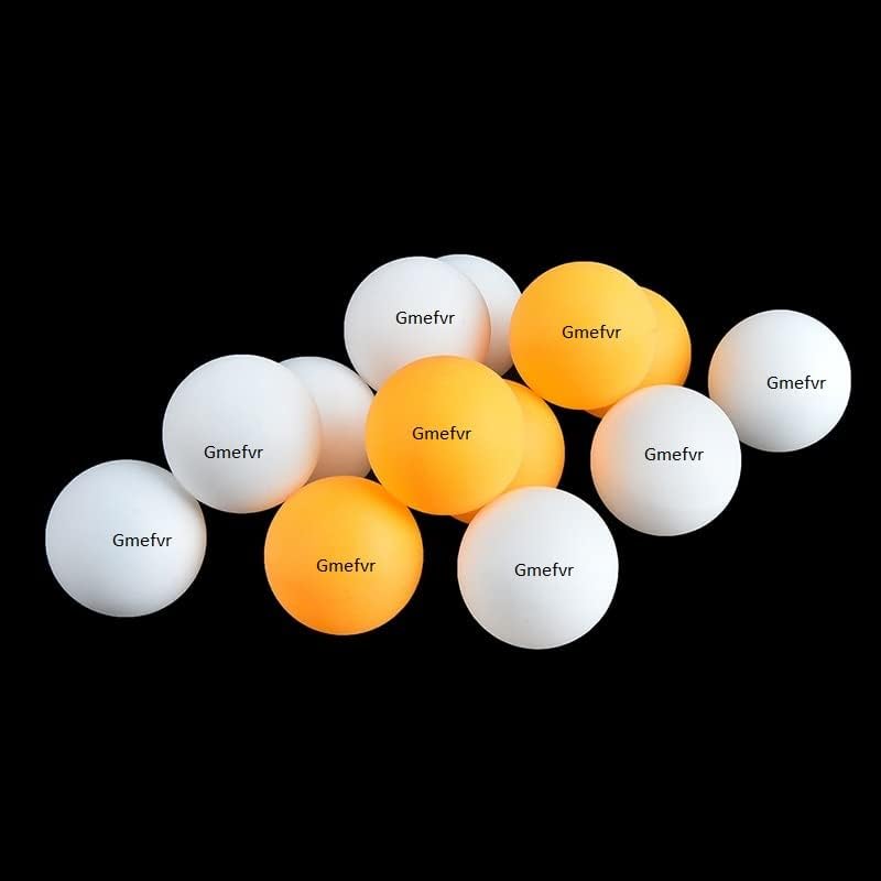 Gmefvr TT Ball Ping Pong Ball 40+ mm Table Tennis Ball Yellow or White Lose (150)