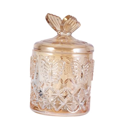 IWOWHERO 1個 ボックス 化粧品 ホルダー パントリー オーガナイザー と 収納 メイクアップ 収納 オーガナイザー クッキー ジャー 蓋付き 密閉 おもちゃ 収納 メイクアップ オーガナイ