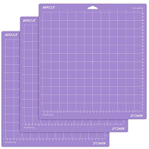 AIRCUT Cutting Mat for Cricut Maker and Explore Series Purple Grip Mat