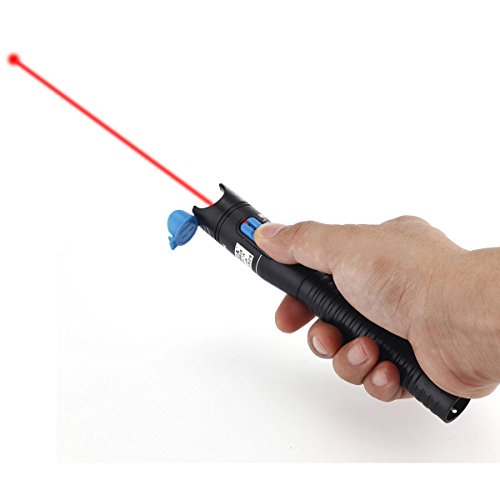 Visual Fault Locator, RISEPRO Red Light Pen 1mV Fiber Optic Cable Tester Test Equipment VFL