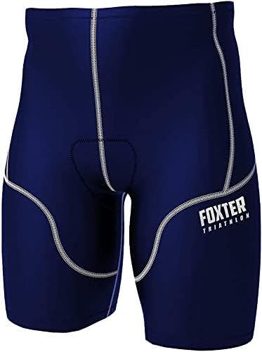 Foxter Men's Triathlon Shorts Cycling Tri Shorts Swim Bike Run