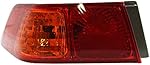 Evan-Fischer Tail Light Assembly Compatible with 2000-2001 Toyota Camry Japan/USA (FKI and NAL Brand) Built Driver Side