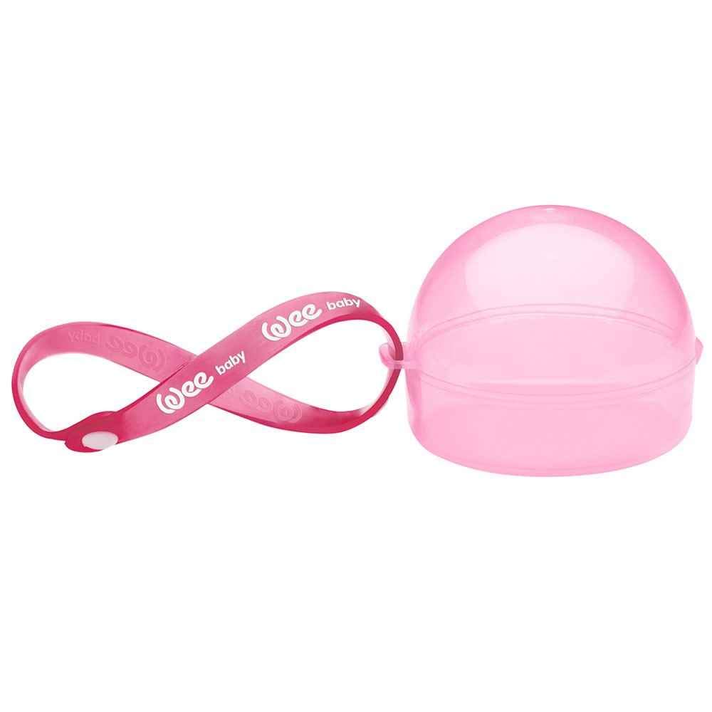 Wee Baby Emzik Saklama Kutusu - PEMBE