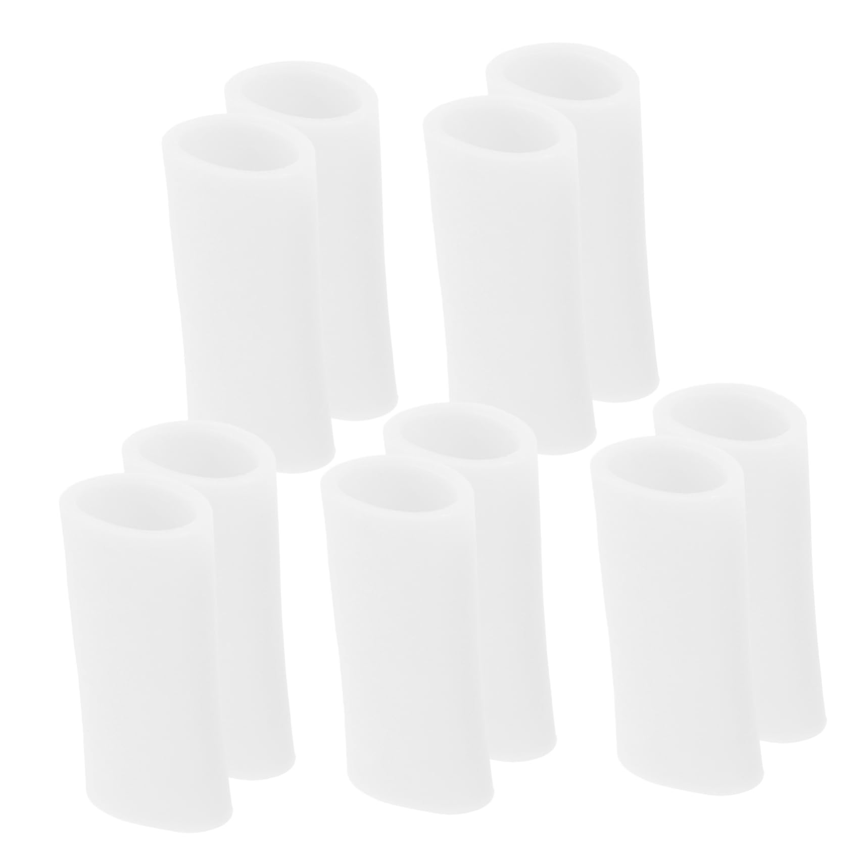 SEWOART Finger Guards Silicone Material 5 Pairs Nail Polish Guards for Fingers Gaming Typing Protection