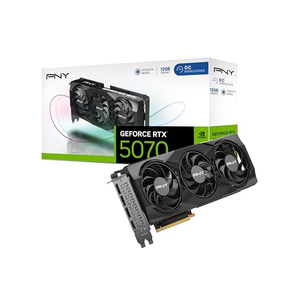 PNY GeForce RTX™ 5070 12GB OC DLSS 4