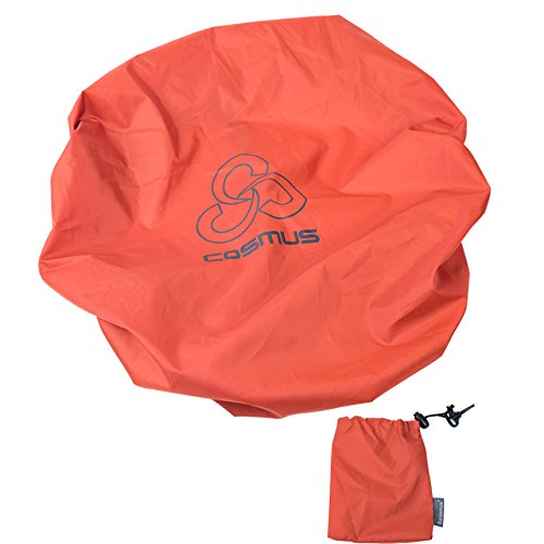 Image of Cosmus Rust Rain Cover & Dust Cover with Pouch for Upto 50 Ltrs Backpack