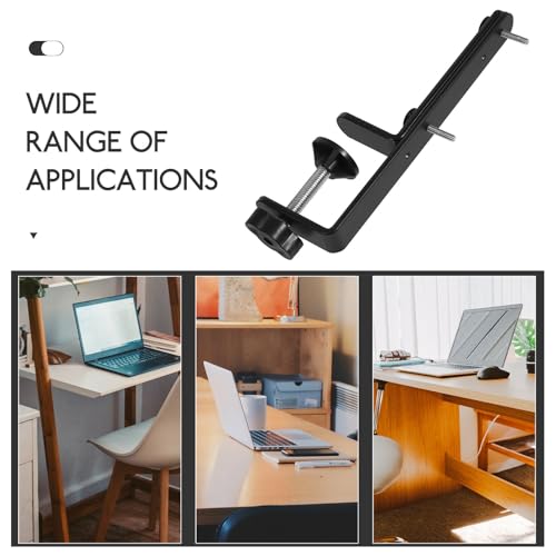 Support de Panneau Perforé pour Bureau Solution Rangement Espace de Travail Gain Place - 8