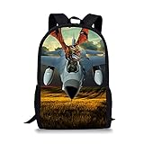 Multifunción: esta es una mochila elegante y personalizada, adecuada para muchas ocasiones. Adecuado para que los niños vayan a la escuela, viajes al aire libre, camping, universidad, compras, ciclismo.