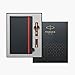 PARKER 1950777 NS Parker Ballpoint Pen Sonnet Red GT Medium Point, Oil-based, Includes Original Notebook, Gift Box Set, Authentic Import