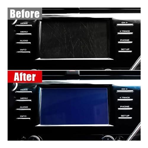 Film protection navigation Camry XV70 écran PET anti-reflet auto - 4