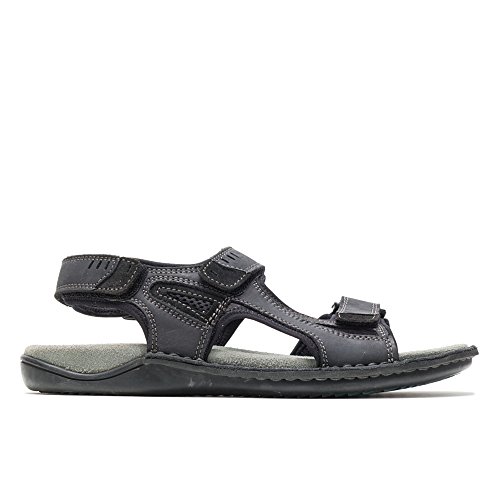 Preisvergleich Produktbild Hush Puppies Herren Rawson Grady, Schwarzes, gewachstes Leder, 40 EU