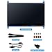 Kuman 7 Inch Capacitive Touch Screen TFT LCD Display HDMI Module 1024x600 for Raspberry Pi 3 2 Model B and RPi 1 B+ A BB Black PC Various Systems SC7B