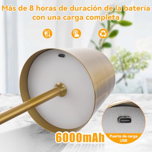 Consejos para Comprar Lamparas de mesa los 5 mejores. 26 lamparas de mesa marca DASHLINE (2)