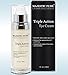 Triple Action Eye Cream by Majestic Pure - with Vitamin K - Eye Gel Cream Reduces the Appearance of Wrinkles, Dark Circles, Puffiness and Under Eye Bags - 1 fl oz